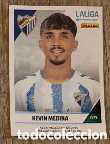 Coleccionismo cromos antiguos: Kevin Medina M&aacute;laga LaLiga Hypermotion 2024 2025