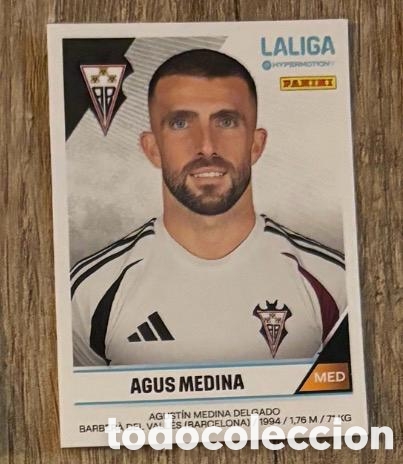 Coleccionismo cromos antiguos: Agus Medina Albacete LaLiga Hypermotion 2024 2025