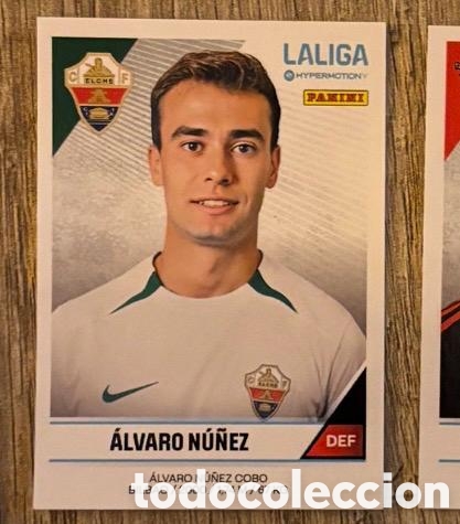 Coleccionismo cromos antiguos: Alvaro N&uacute;&ntilde;ez Elche LaLiga Hypermotion 2024 2025