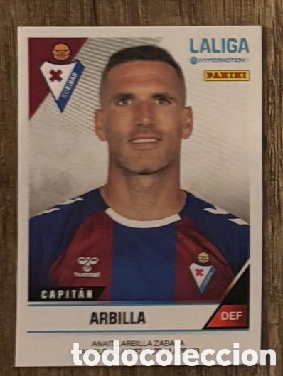 Coleccionismo cromos antiguos: Arbilla Eibar LaLiga Hypermotion 2024 2025