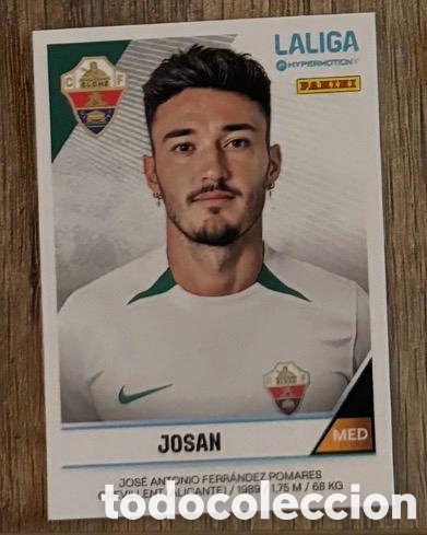 Coleccionismo cromos antiguos: Josan Elche LaLiga Hypermotion 2024 2025