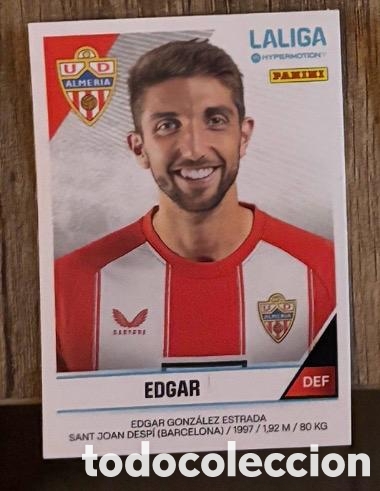 Coleccionismo cromos antiguos: Edgar Almer&iacute;a LaLiga Hypermotion 2024 2025