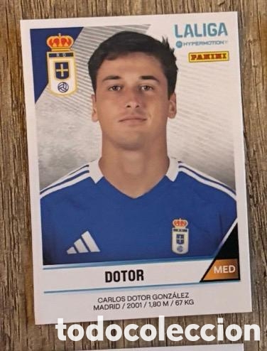 Coleccionismo cromos antiguos: Dotor Oviedo LaLiga Hypermotion 2024 2025