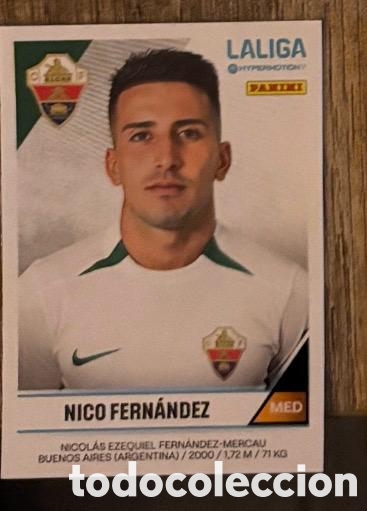 Coleccionismo cromos antiguos: Nico Fern&aacute;ndez Elche LaLiga Hypermotion 2024 2025