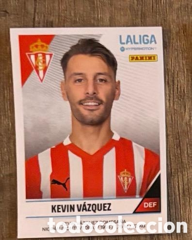 Coleccionismo cromos antiguos: Kevin V&aacute;zquez Sporting Gijon LaLiga Hypermotion 2024 2025