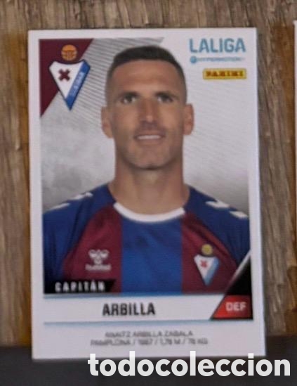Coleccionismo cromos antiguos: Arbilla Eibar LaLiga Hypermotion 2024 2025