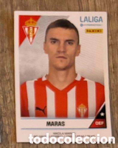 Coleccionismo cromos antiguos: Maras Sporting Gijon LaLiga Hypermotion 2024 2025