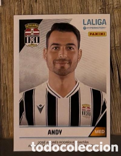 Coleccionismo cromos antiguos: Andy Cartagena LaLiga Hypermotion 2024 2025