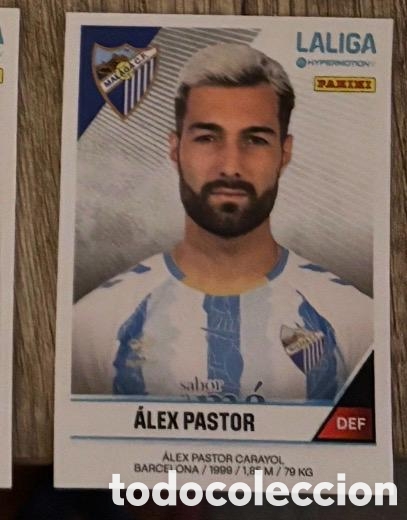 Coleccionismo cromos antiguos: Alex Pastor M&aacute;laga LaLiga Hypermotion 2024 2025