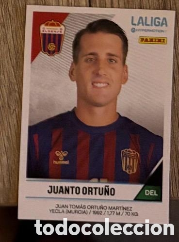 Coleccionismo cromos antiguos: Ortu&ntilde;o Eldense LaLiga Hypermotion 2024 2025