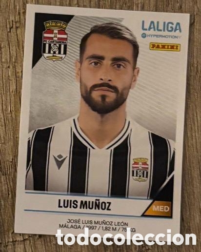 Coleccionismo cromos antiguos: Luis Mu&ntilde;oz Cartagena LaLiga Hypermotion 2024 2025