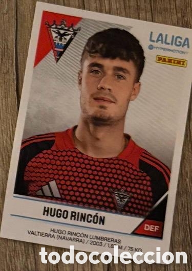 Coleccionismo cromos antiguos: Hugo Rinc&oacute;n Mirandes LaLiga Hypermotion 2024 2025