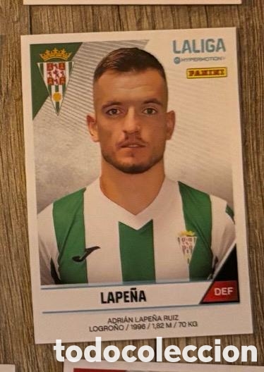 Coleccionismo cromos antiguos: Lape&ntilde;a C&oacute;rdoba LaLiga Hypermotion 2024 2025