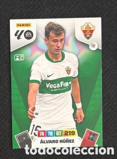 Coleccionismo cromos antiguos: 112 ALVARO NU&Ntilde;EZ ELCHE Panini Adrenalyn XL LaLiga 2025 2026