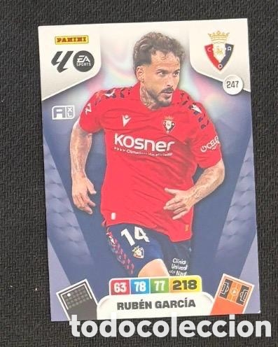 Coleccionismo cromos antiguos: 247 RUBEN GARCIA OSASUNA Panini Adrenalyn XL LaLiga 2025 2026