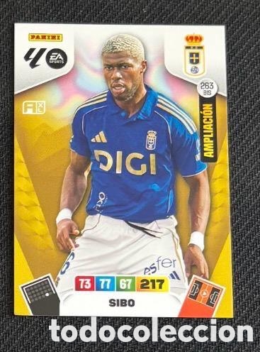 Coleccionismo cromos antiguos: 263 BIS SIBO OVIEDO Panini Adrenalyn XL LaLiga 2025 2026