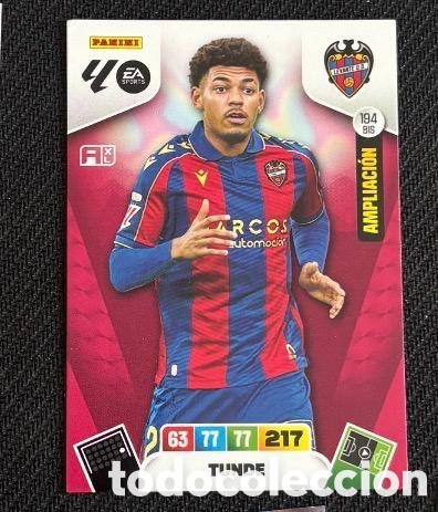 Coleccionismo cromos antiguos: 194 BIS TUNDE LEVANTE Panini Adrenalyn XL LaLiga 2025 2026