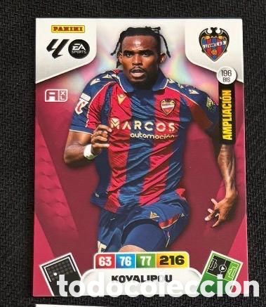 Coleccionismo cromos antiguos: 196 BIS KOYALIPOU LEVANTE Panini Adrenalyn XL LaLiga 2025 2026