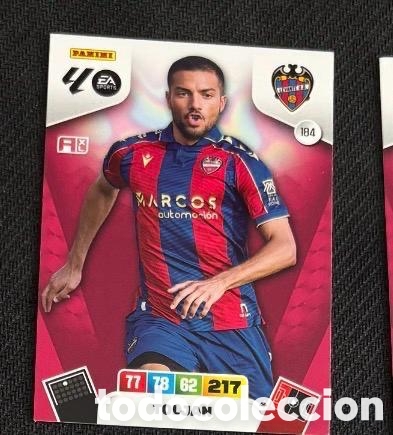 Coleccionismo cromos antiguos: 184 TOLJAH LEVANTE Panini Adrenalyn XL LaLiga 2025 2026