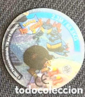 Coleccionismo cromos antiguos: Tazos league 2 pokemon GOLEM