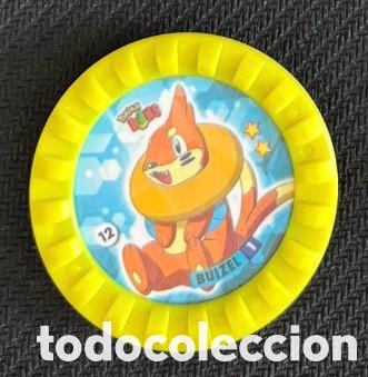 Coleccionismo cromos antiguos: 12 BUIZEL Tazo ROKS POKEMON