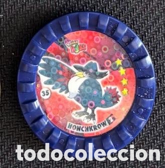 Coleccionismo cromos antiguos: 35 HONCHKROW Tazo ROKS POKEMON