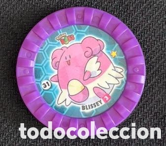 Coleccionismo cromos antiguos: 31 BLISSEY Tazo ROKS POKEMON