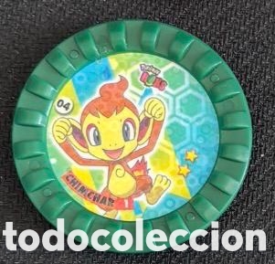 Coleccionismo cromos antiguos: 04 CHIMCHAR Tazo ROKS POKEMON