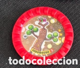 Coleccionismo cromos antiguos: 16 SUDOWOODO Tazo ROKS POKEMON