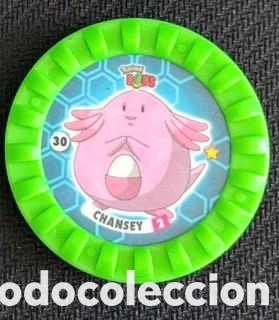 Coleccionismo cromos antiguos: 30 CHANSEY Tazo ROKS POKEMON