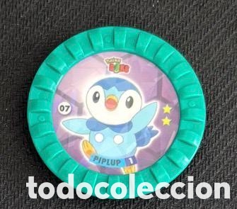 Coleccionismo cromos antiguos: 07 PIPLUP Tazo ROKS POKEMON