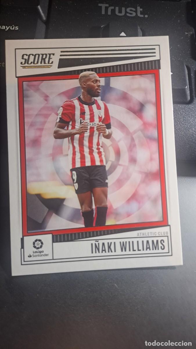 Coleccionismo cromos antiguos: CROMO I&Ntilde;AKI WILLIAMS 14 ATHLETIC CLUB DE BILBAO LIGA 2022 2023 22 23 SCORE LA LIGA SOCCER PANINI