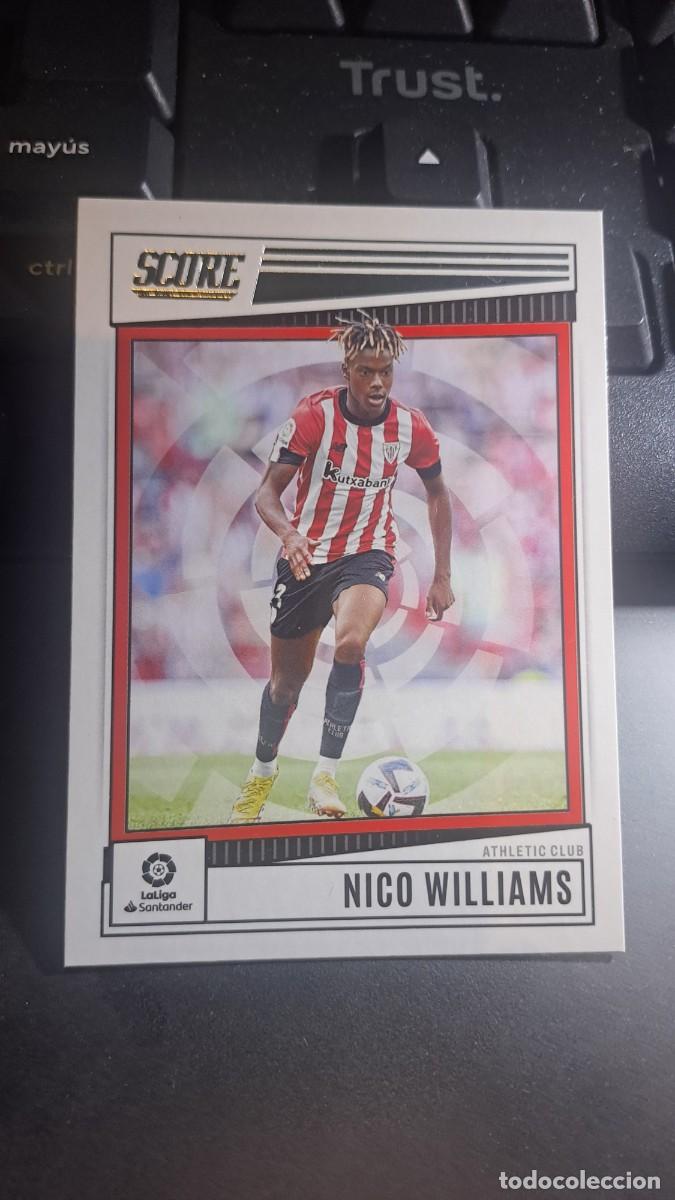 Coleccionismo cromos antiguos: CROMO NICO WILLIAMS 17 ATHLETIC CLUB DE BILBAO LIGA 2022 2023 22 23 SCORE LA LIGA SOCCER PANINI
