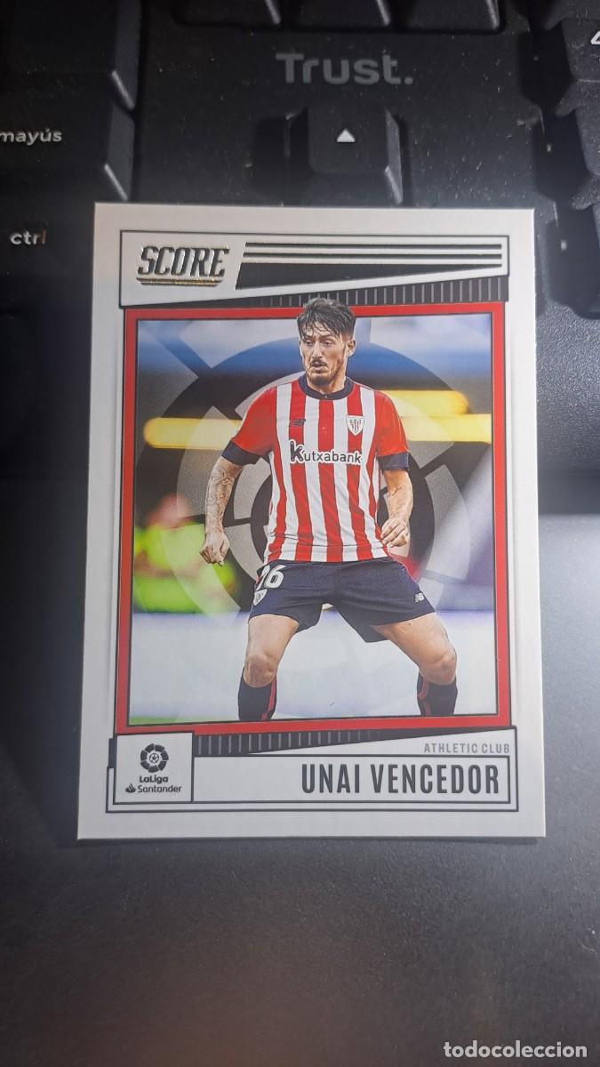 Coleccionismo cromos antiguos: CROMO UNAI VENCEDOR 20 ATHLETIC CLUB DE BILBAO LIGA 2022 2023 22 23 SCORE LA LIGA SOCCER PANINI