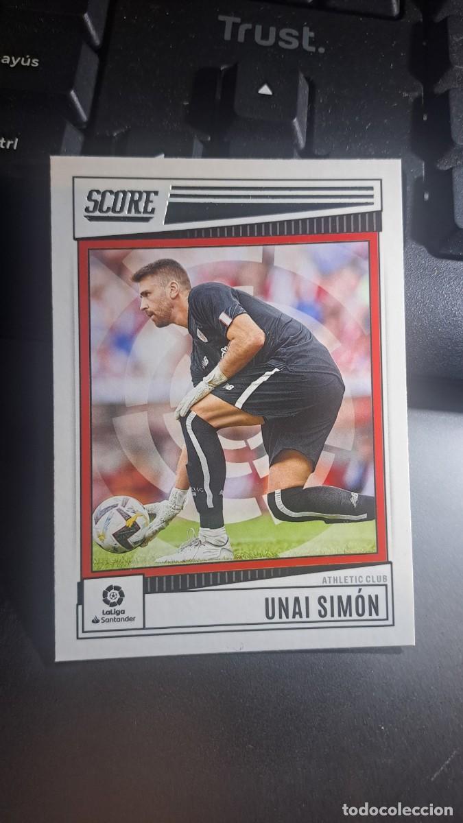 Coleccionismo cromos antiguos: CROMO UNAI SIMON 19 ATHLETIC CLUB DE BILBAO LIGA 2022 2023 22 23 SCORE LA LIGA SOCCER PANINI