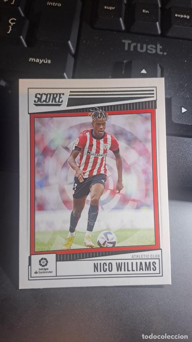 Coleccionismo cromos antiguos: CROMO NICO WILLIAMS 17 ATHLETIC CLUB DE BILBAO LIGA 2022 2023 22 23 SCORE LA LIGA SOCCER PANINI