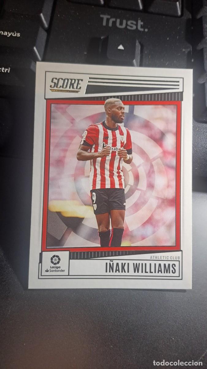 Coleccionismo cromos antiguos: CROMO I&Ntilde;AKI WILLIAMS 14 ATHLETIC CLUB DE BILBAO LIGA 2022 2023 22 23 SCORE LA LIGA SOCCER PANINI