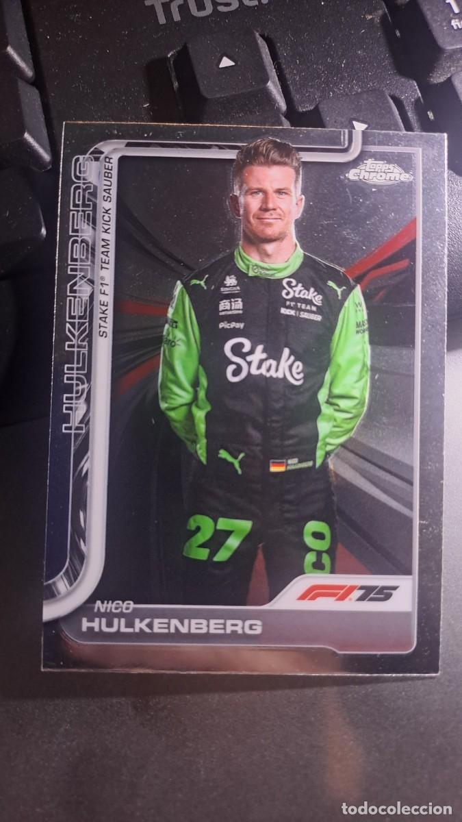 Coleccionismo cromos antiguos: CROMO NICO HULKENBERG 19 STAKE F1 FORMULA 1 TEAM KICK SALBER TOPPS