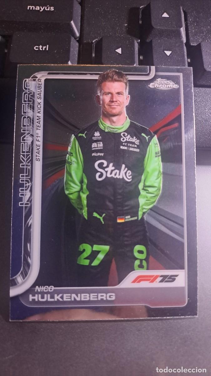 Coleccionismo cromos antiguos: CROMO NICO HULKENBERG 19 STAKE F1 FORMULA 1 TEAM KICK SALBER TOPPS