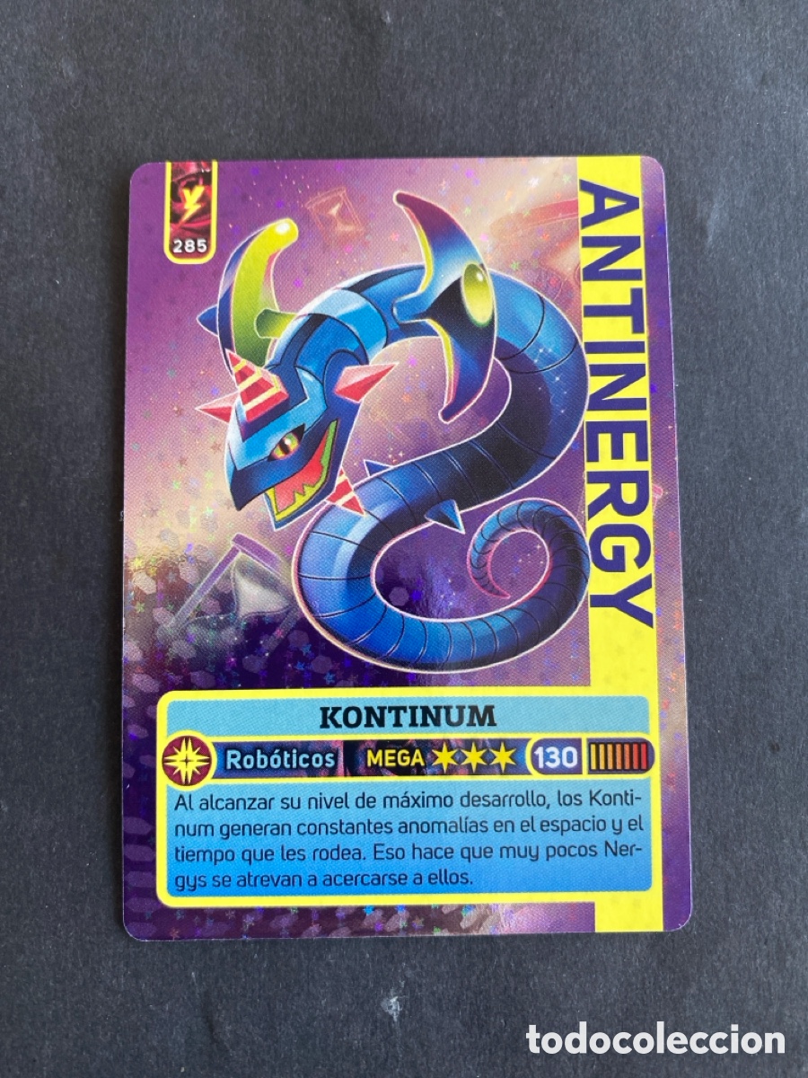 Coleccionismo cromos antiguos: Cromo Nergys N* 285 panini