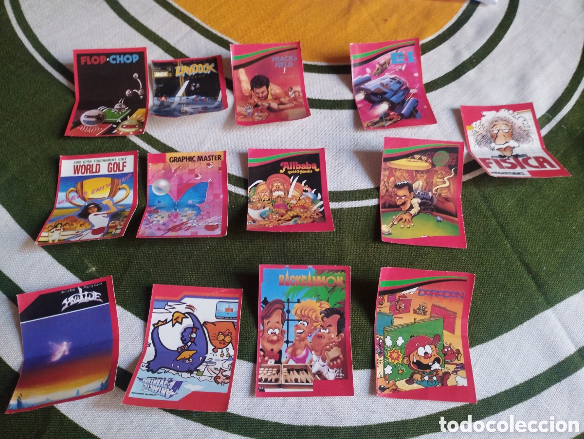 Coleccionismo cromos antiguos: Lote de 13 cromos adesivos de Bollycao Sony