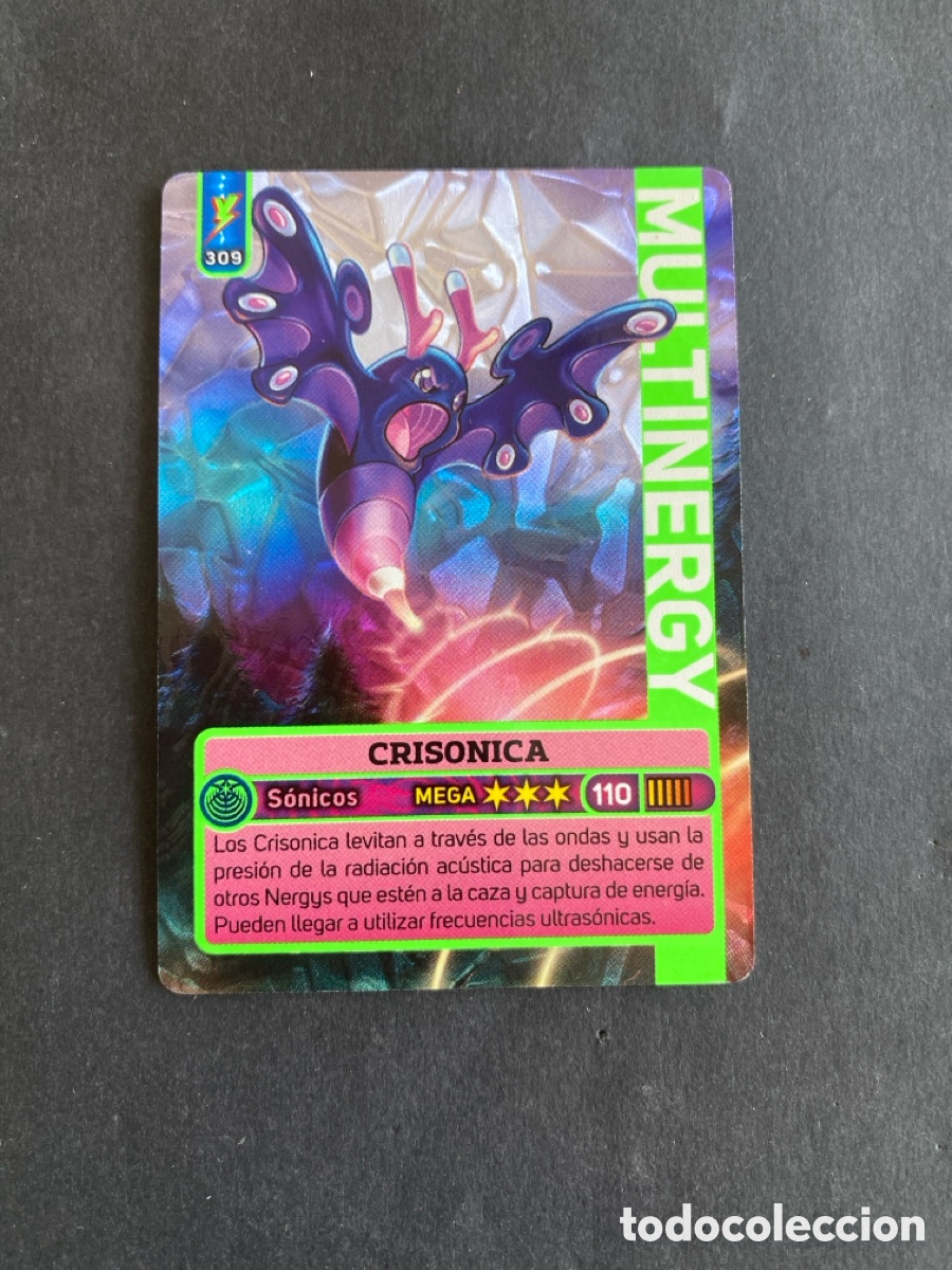 Coleccionismo cromos antiguos: Cromo Nergys N* 309 panini