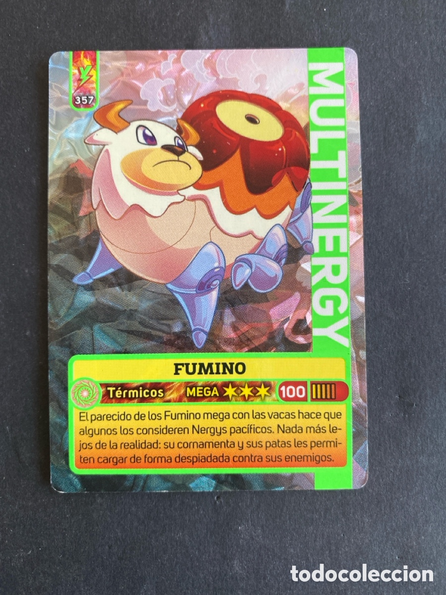 Coleccionismo cromos antiguos: Cromo Nergys N* 357 panini