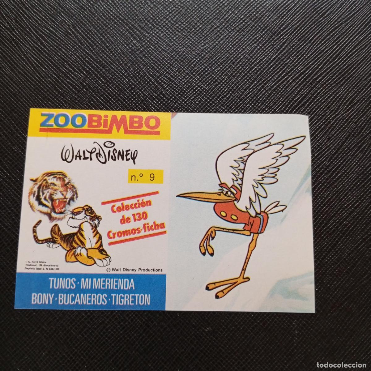 Sammeln alte Sammelbilder: ZOOBIMBO WALT DISNEY CROMO BONY TIGRETON BUCANEROS 1978 CROMO - SIN PEGAR - CIGUE&Ntilde;A 9