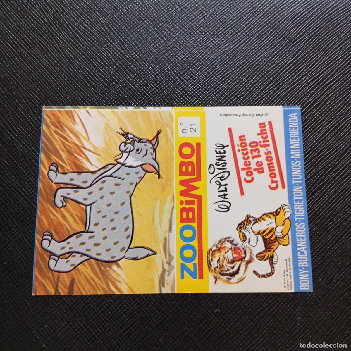 Coleccionismo cromos antiguos: ZOOBIMBO WALT DISNEY CROMO BONY TIGRETON BUCANEROS 1978 CROMO - SIN PEGAR - LINCE 21
