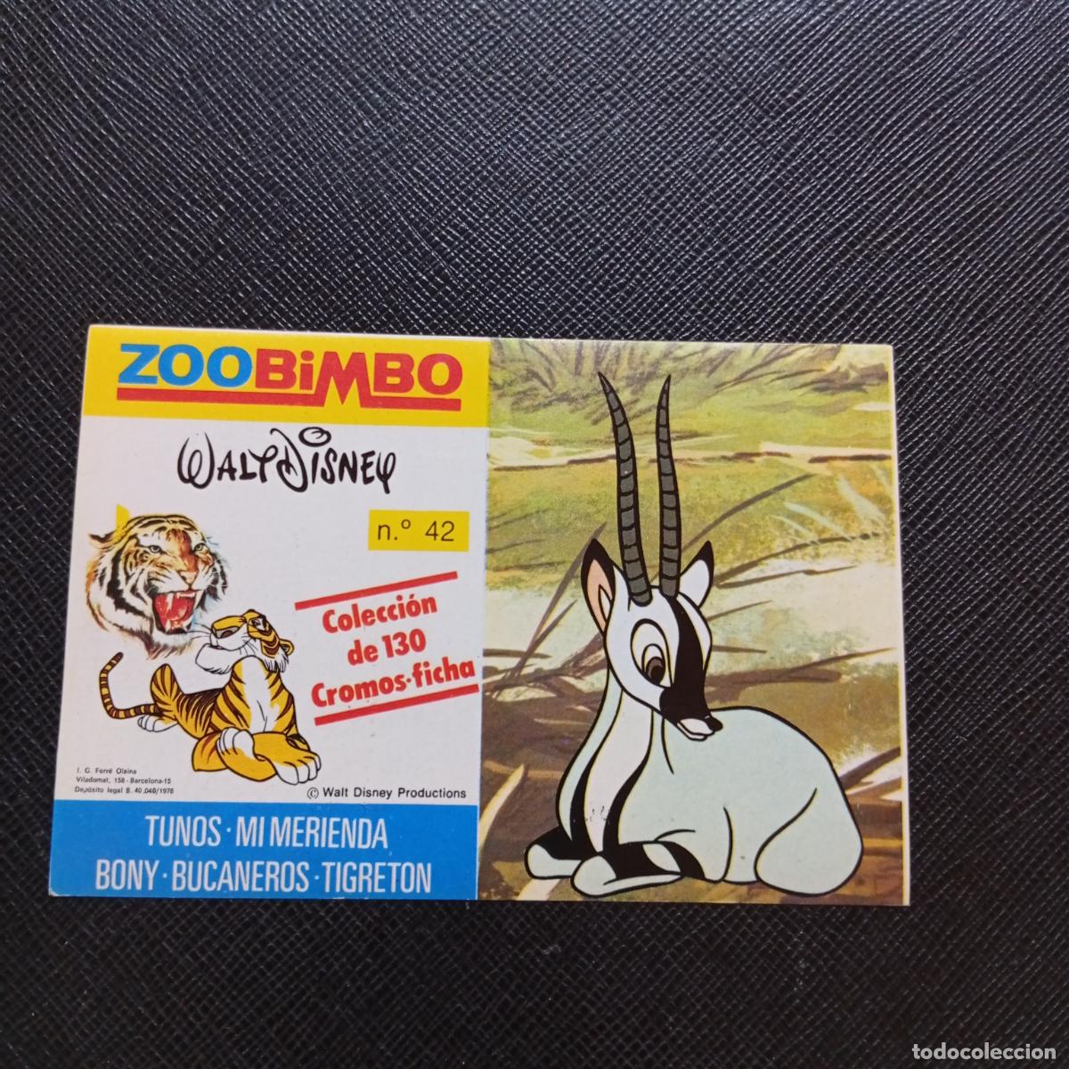 Coleccionismo cromos antiguos: ZOOBIMBO WALT DISNEY CROMO BONY TIGRETON BUCANEROS 1978 CROMO - SIN PEGAR - ORICE 42