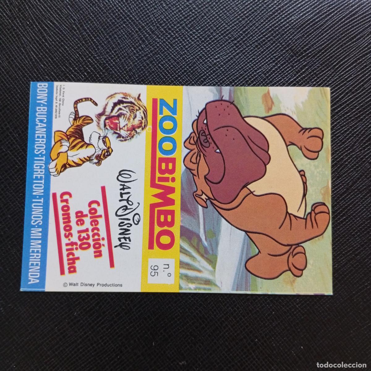 Sammeln alte Sammelbilder: ZOOBIMBO WALT DISNEY CROMO BONY TIGRETON BUCANEROS 1978 CROMO - SIN PEGAR - BULLDOG 95