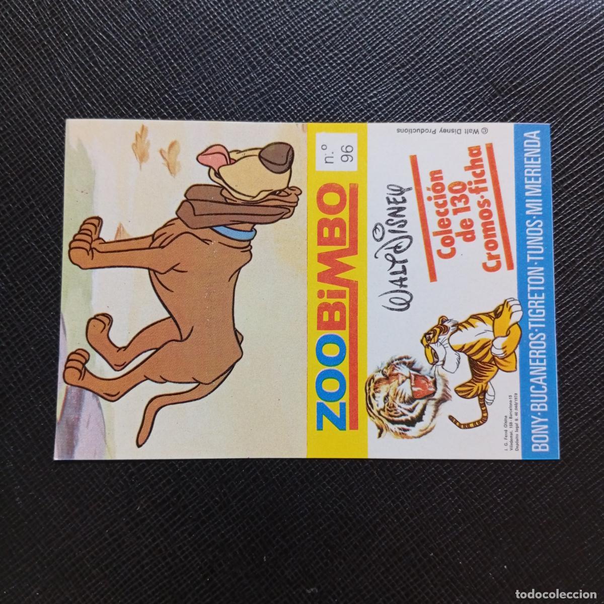 Sammeln alte Sammelbilder: ZOOBIMBO WALT DISNEY CROMO BONY TIGRETON BUCANEROS 1978 CROMO - SIN PEGAR - SABUESO 96