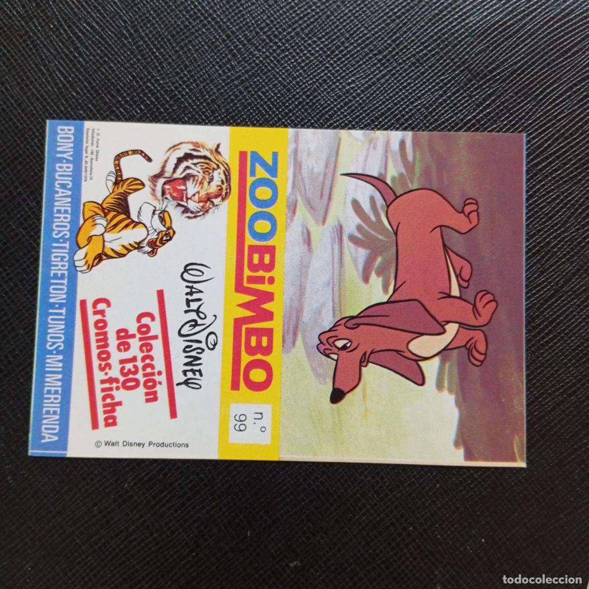 Coleccionismo cromos antiguos: ZOOBIMBO WALT DISNEY CROMO BONY TIGRETON BUCANEROS 1978 CROMO - SIN PEGAR - BASSET 99