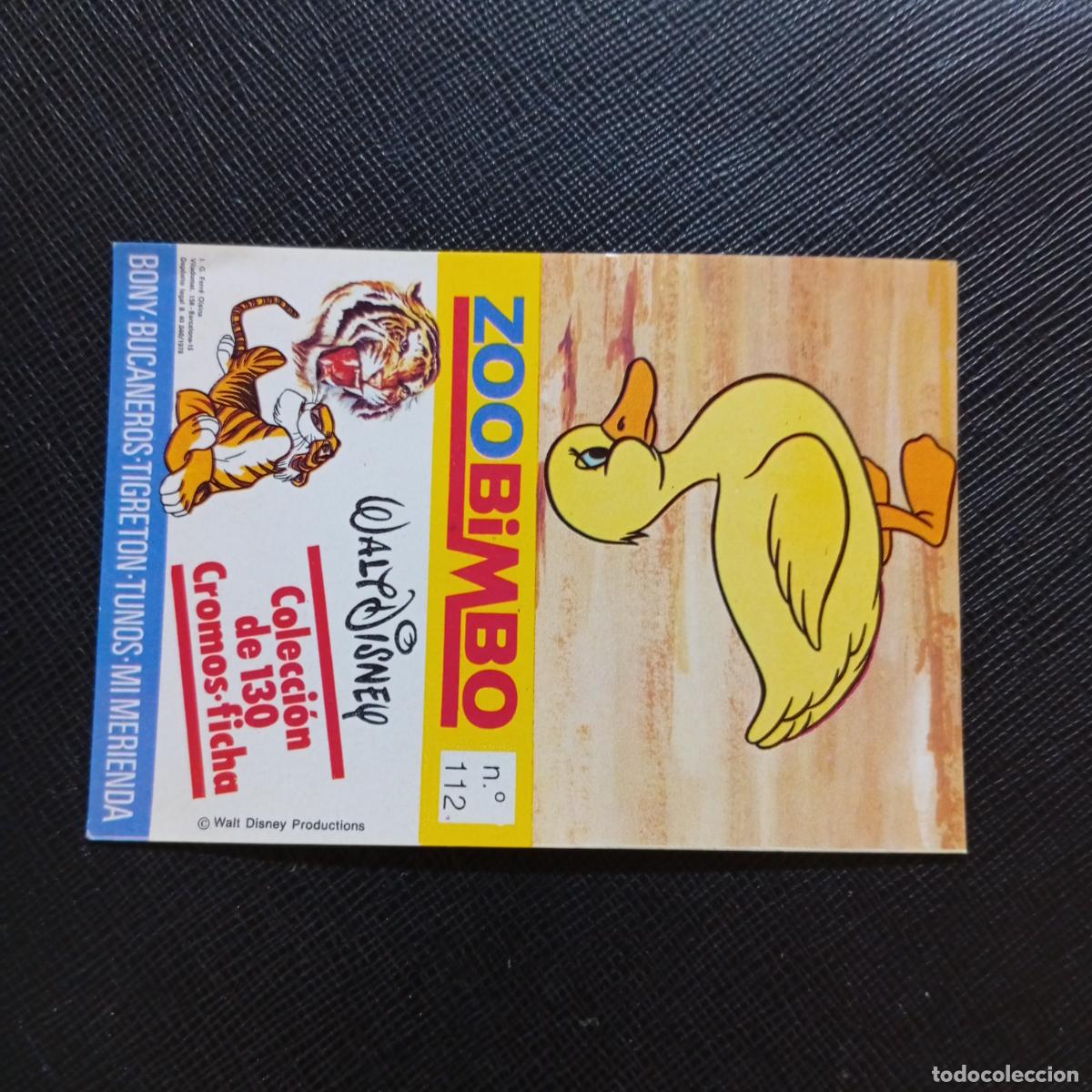 Coleccionismo cromos antiguos: ZOOBIMBO WALT DISNEY CROMO BONY TIGRETON BUCANEROS 1978 CROMO - SIN PEGAR - 112 PATO